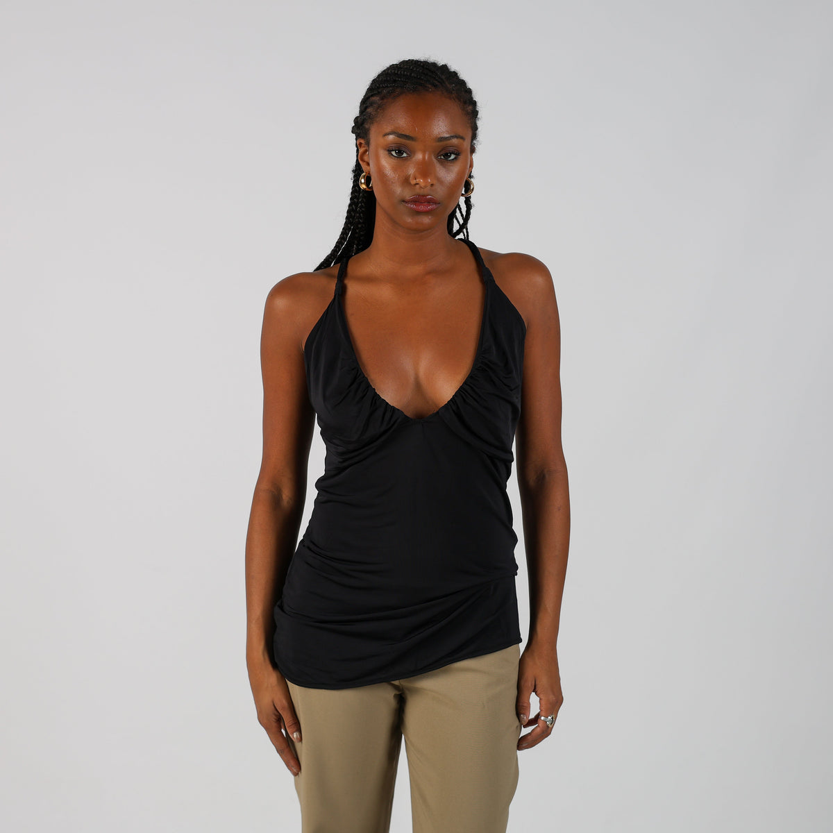 Black Y2K Cami (S)