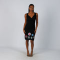 Black Y2K Desigual Woven Midi Dress (S)