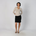Black Y2K Sisley Cord Casual Trousers (XS)