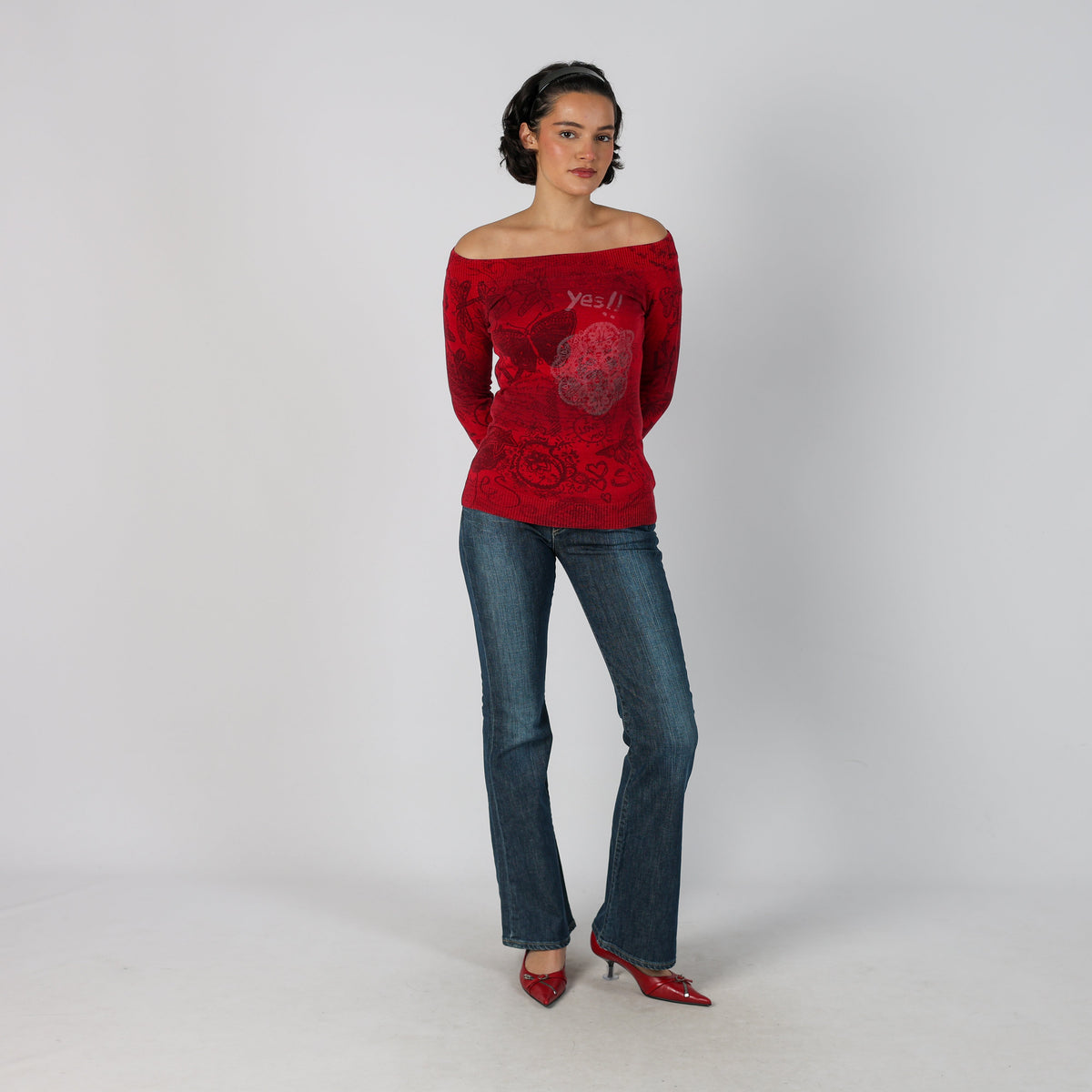 Blue Y2K G-Star Straight Jeans (XS)