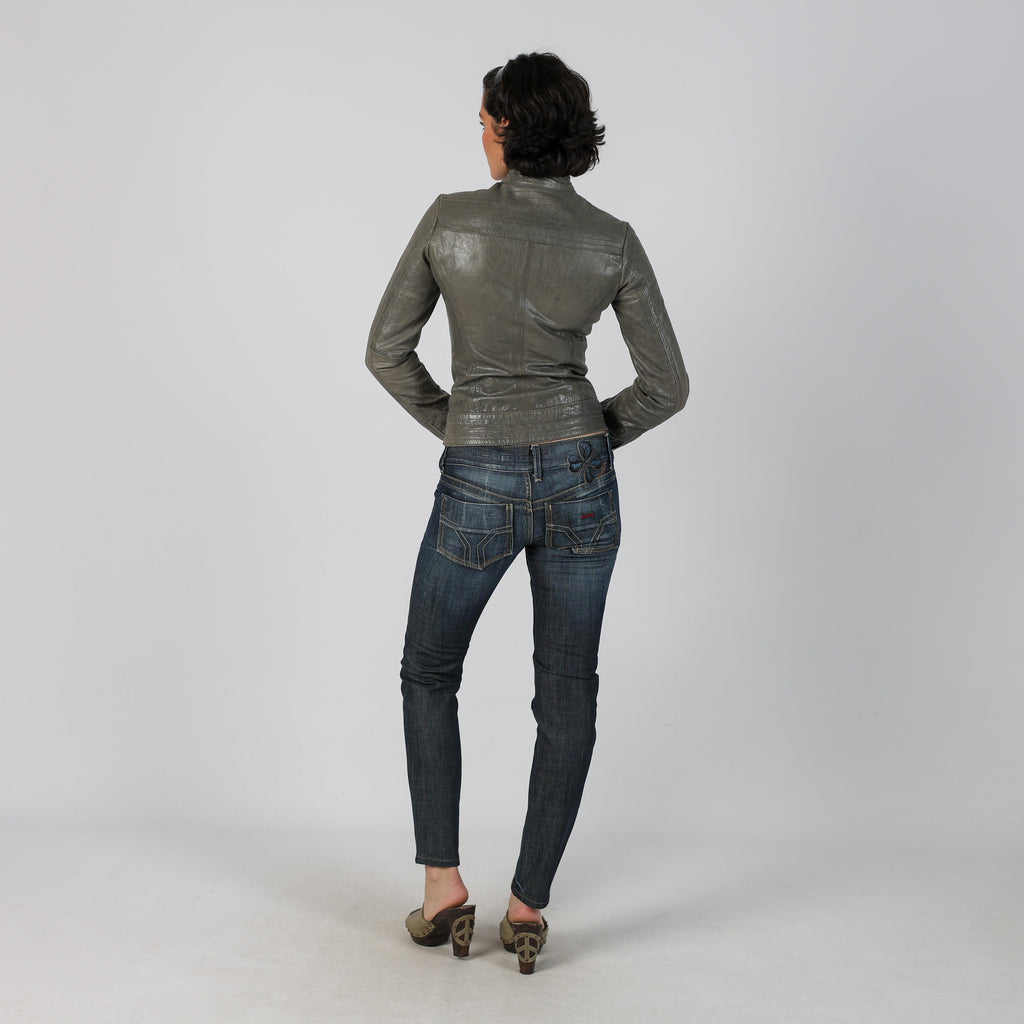 Blue Y2K Miss Sixty Skinny Jeans Contrast stitch (XS)