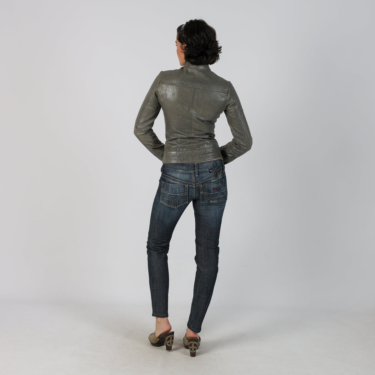 Blue Y2K Miss Sixty Skinny Jeans Contrast stitch (XS)