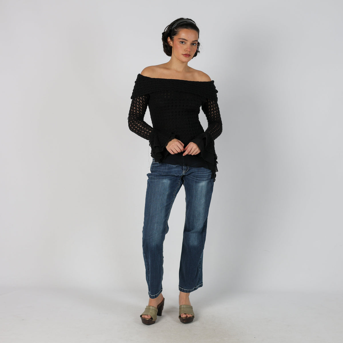Blue Y2K Maurices Straight Jeans (S)