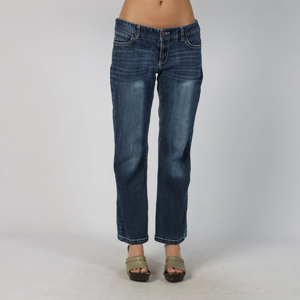 Blue Y2K Maurices Straight Jeans (S)
