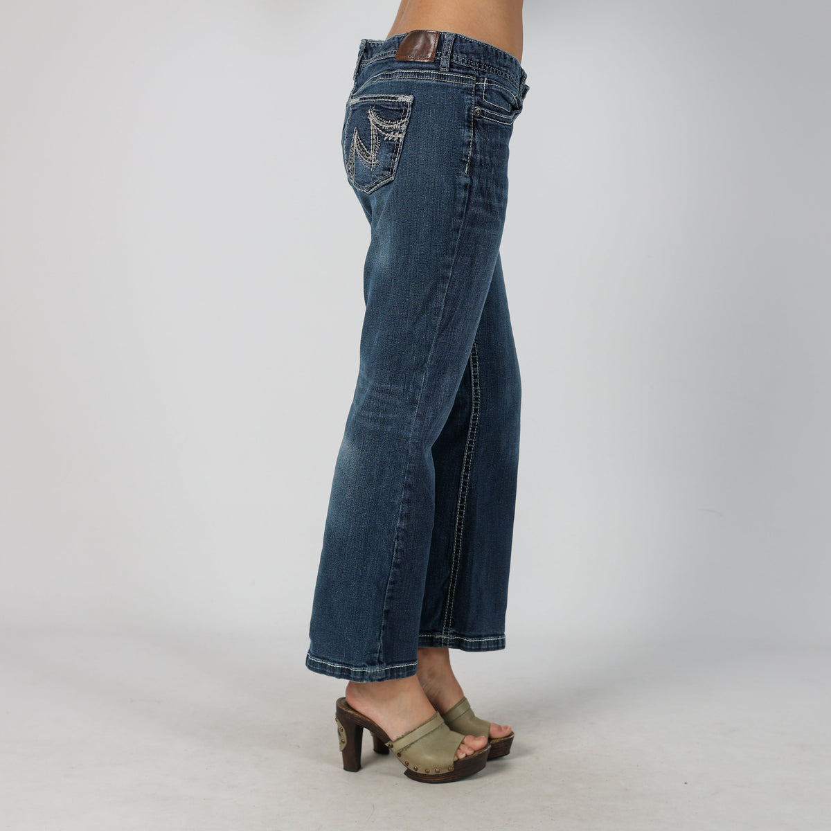 Blue Y2K Maurices Straight Jeans (S)