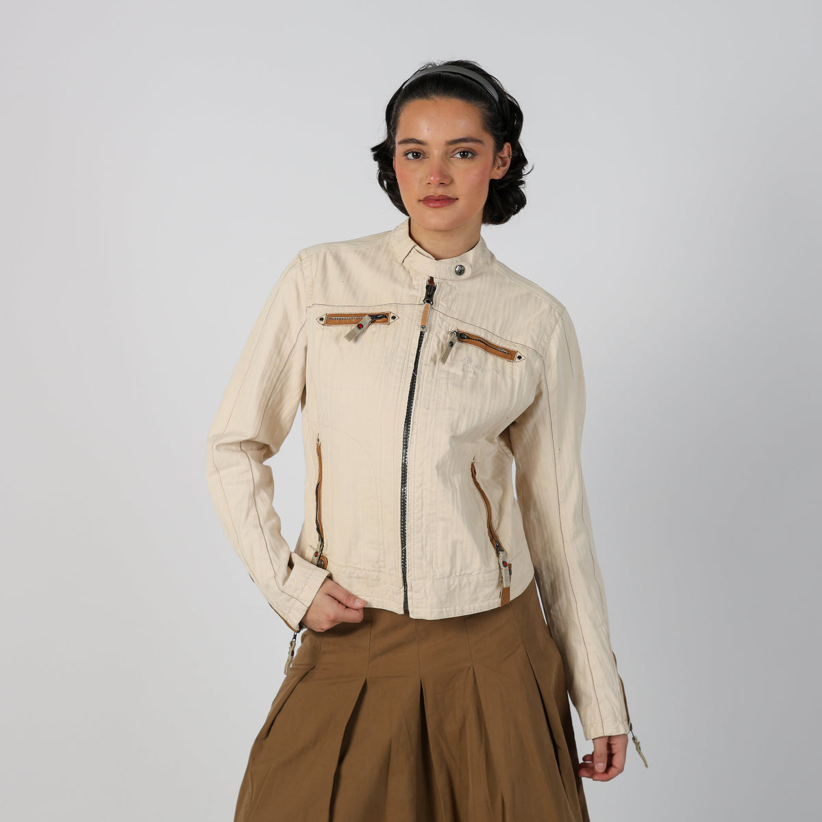 Cream Y2K Light jacket (M)
