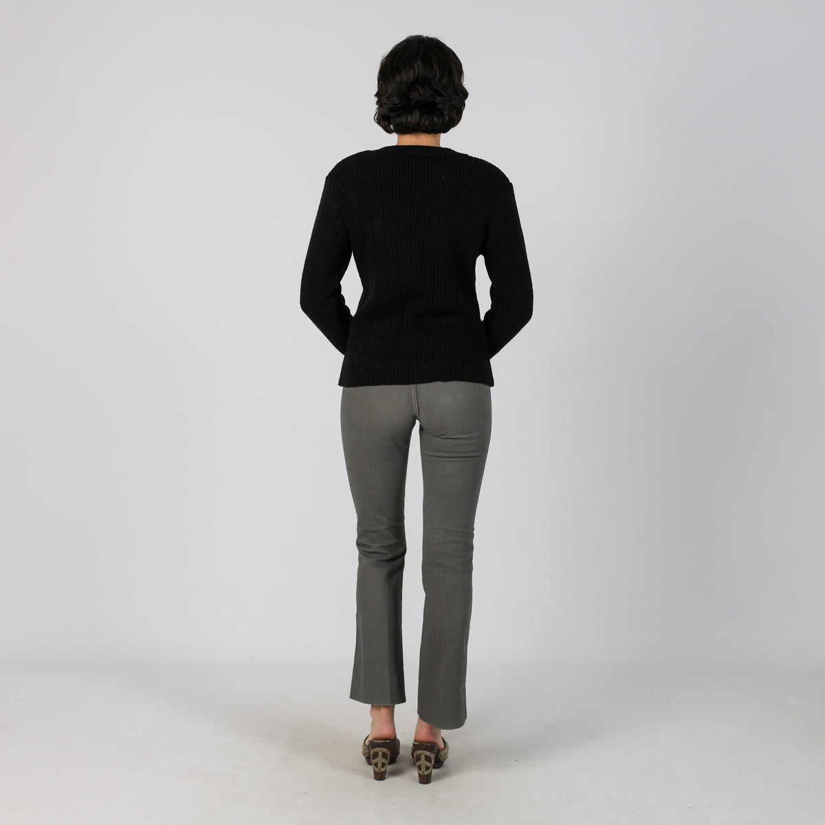 Grey Y2K Lee Straight Jeans (XS)
