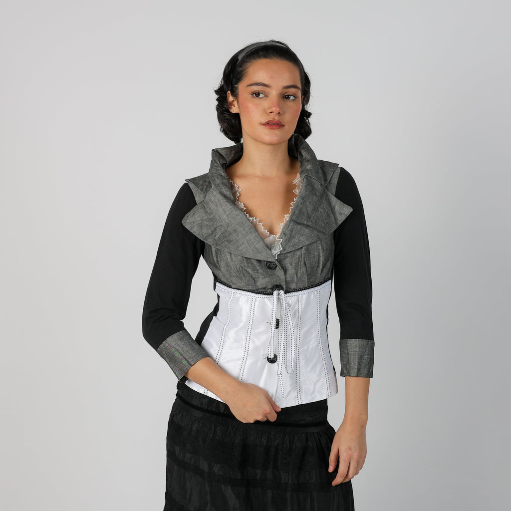 Black Y2K Siste's Blouse (S)