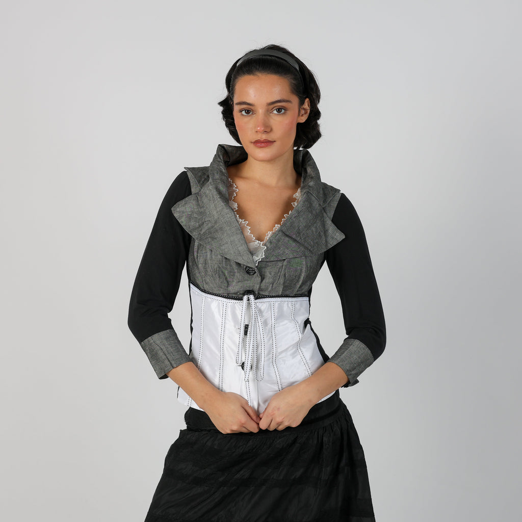Black Y2K Siste's Blouse (S)