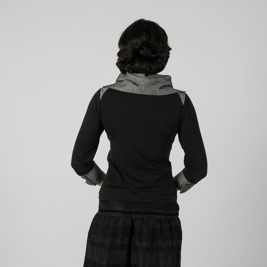 Black Y2K Siste's Blouse (S)