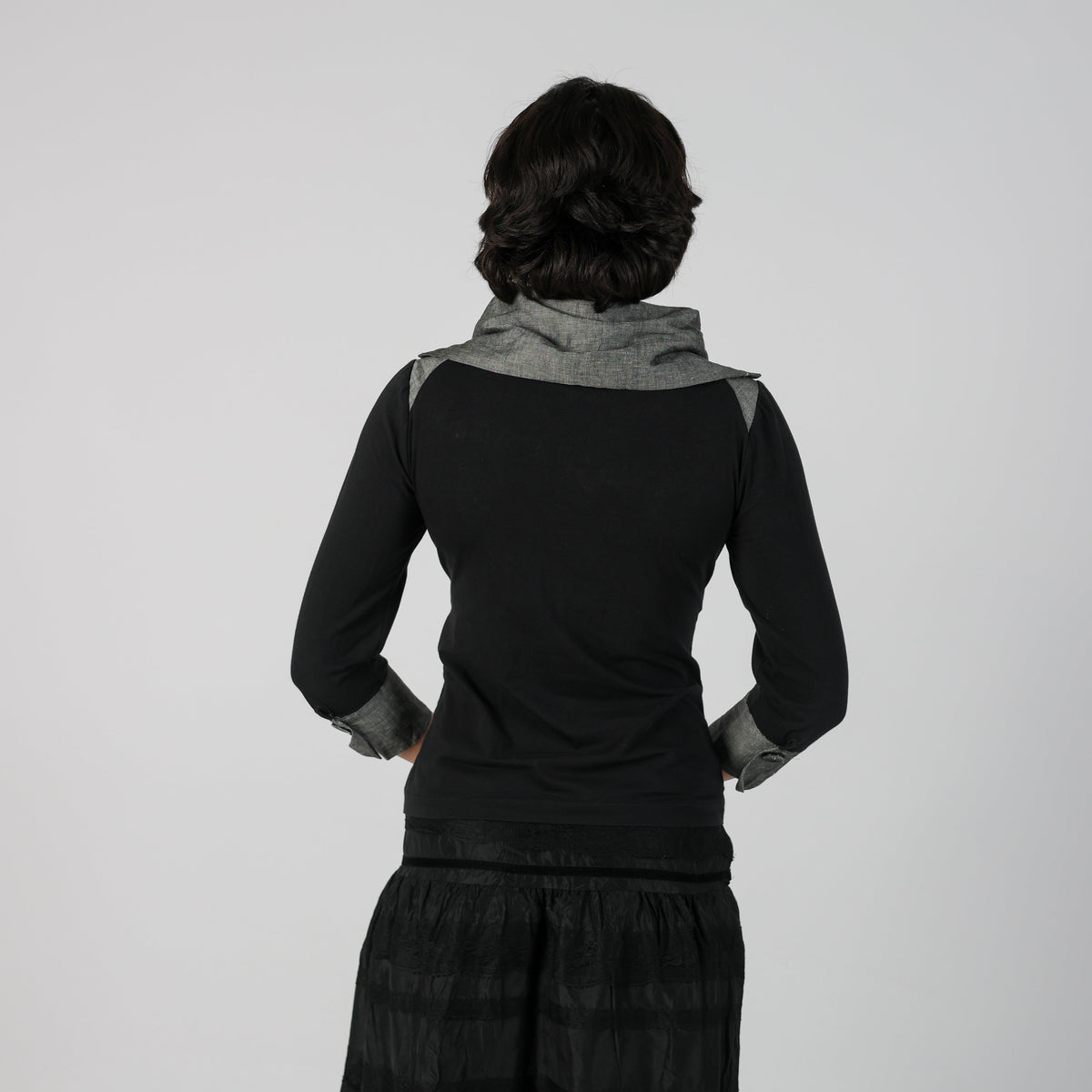 Black Y2K Siste's Blouse (S)