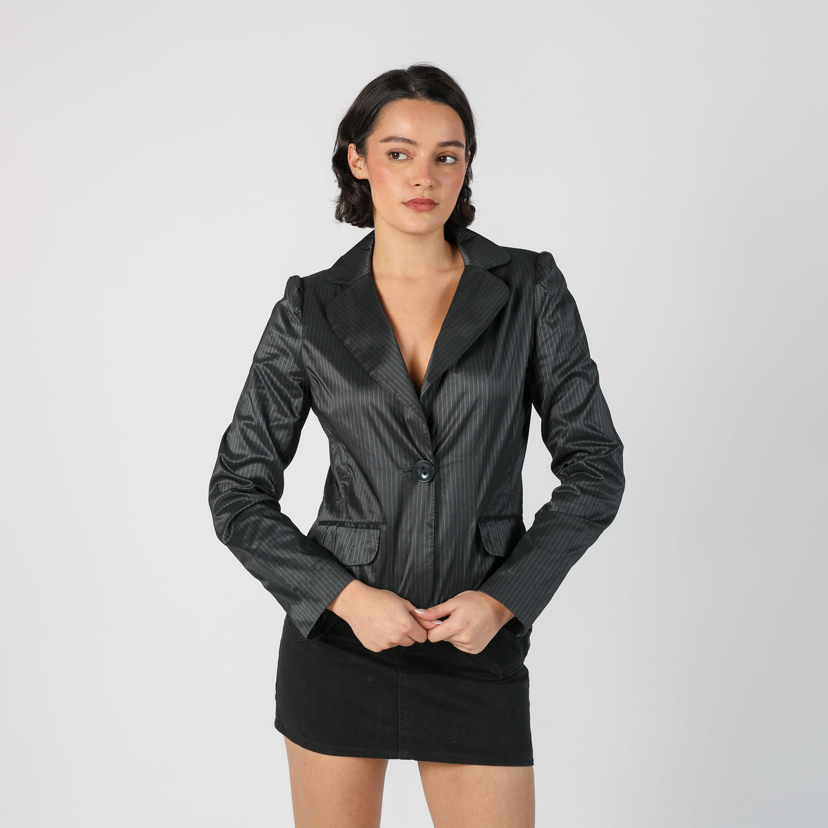 Black Y2K H&M Blazer (S)