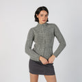 Grey Y2K Onyx Knitted Jumper (S)