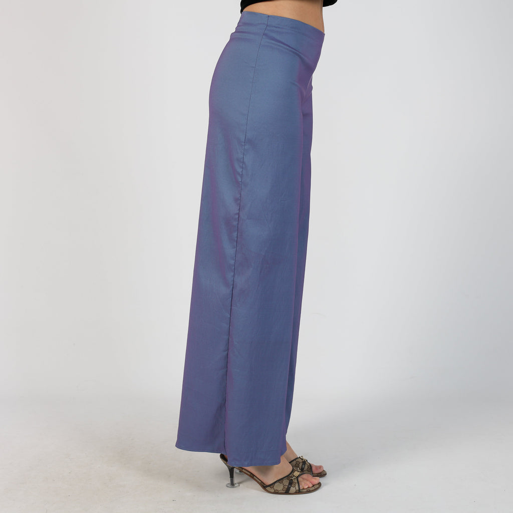 Lilac Purple Y2K Woven Trousers (S)