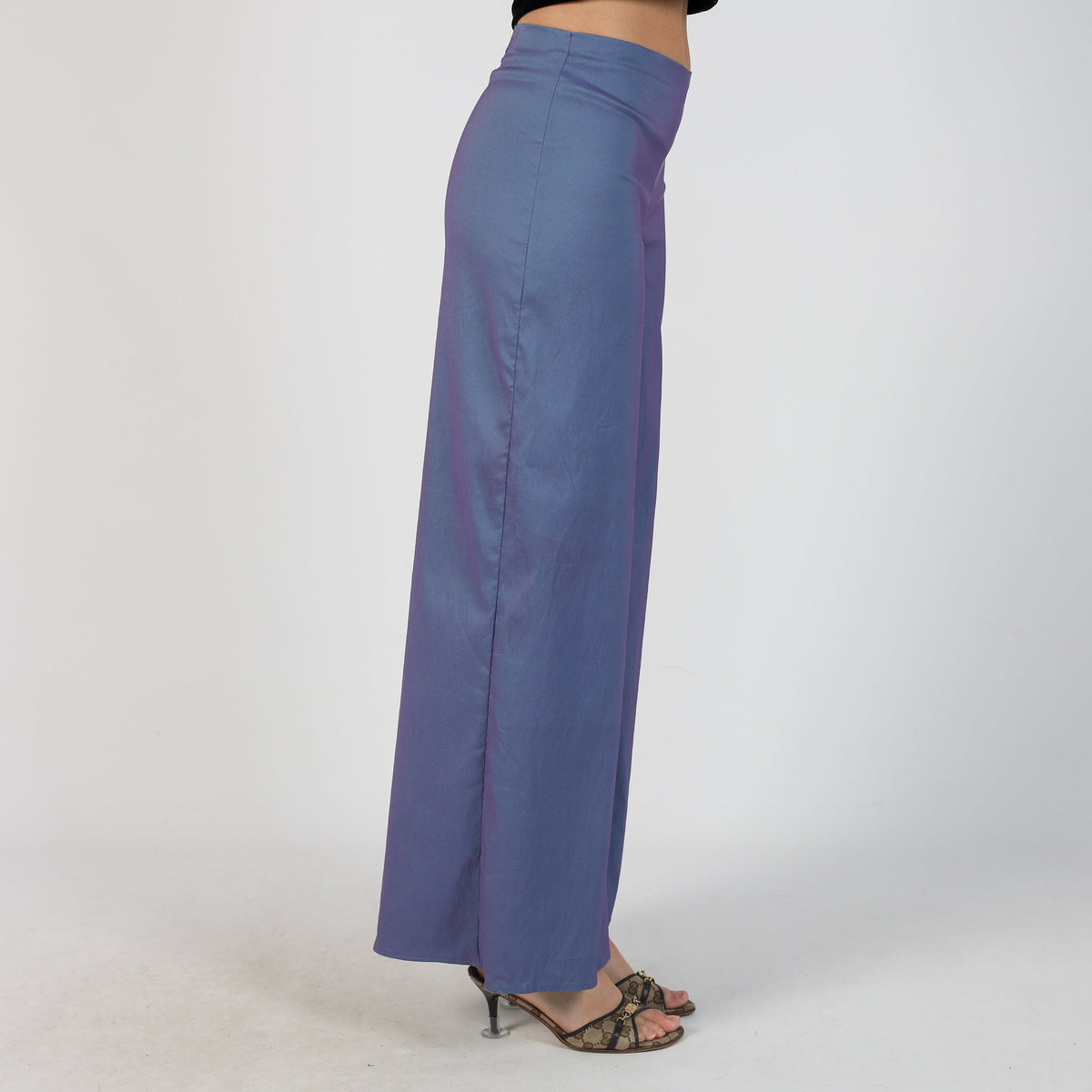 Lilac Purple Y2K Woven Trousers (S)