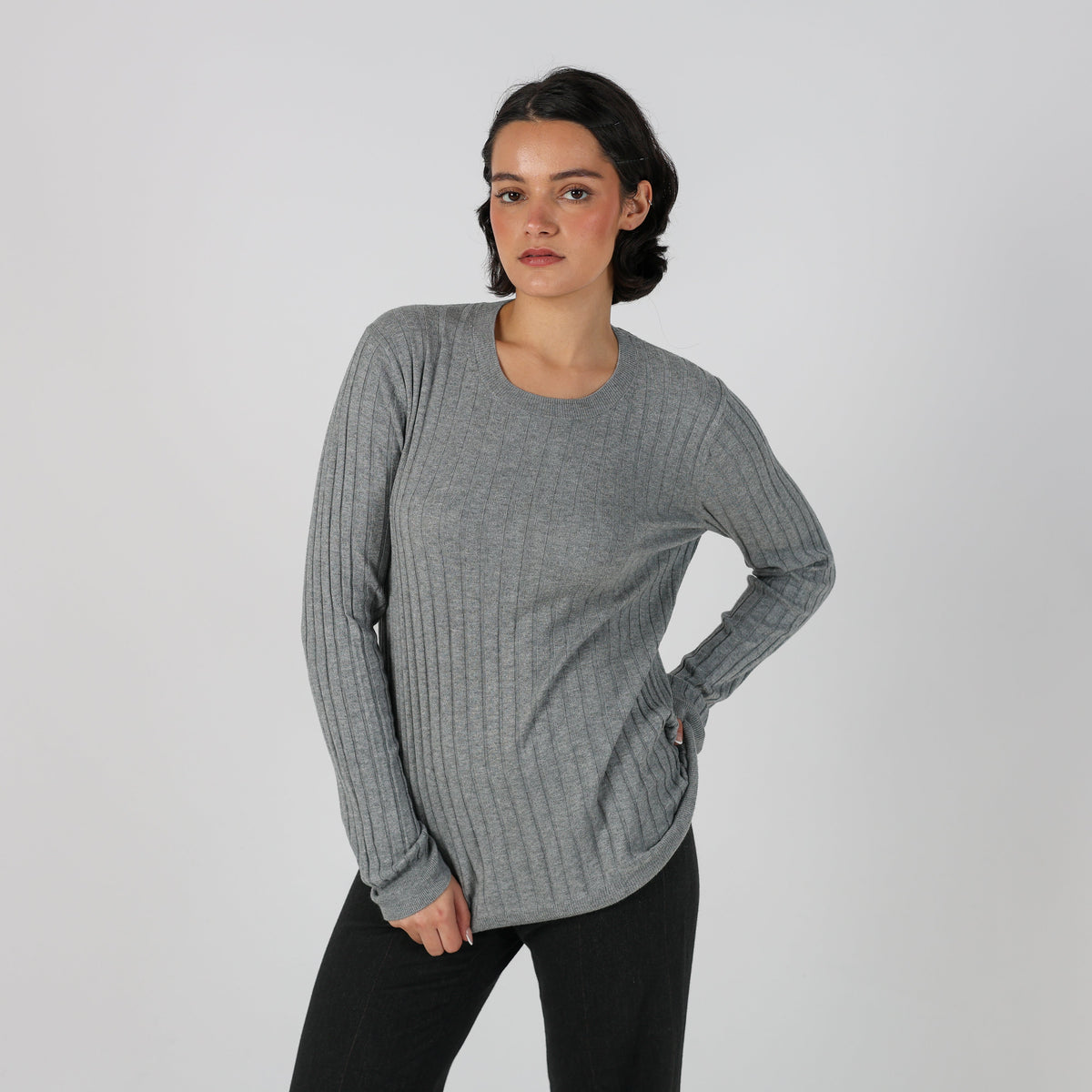 Grey Y2K Gap Sweatshirt (M)