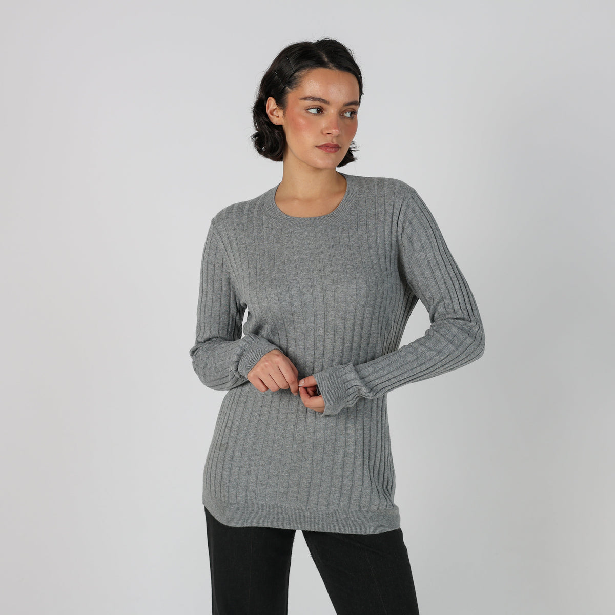 Grey Y2K Gap Sweatshirt (M)