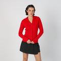 Red Y2K Made in Italy Knitted Jumper (S)