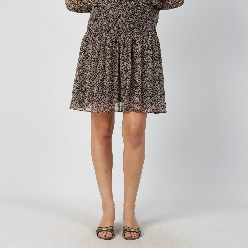 Brown Y2K Liu Jo Woven Midi Dress (M)