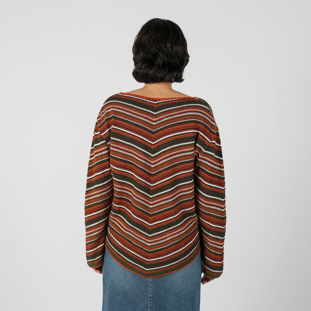 Brown Y2K Made in Italy Knitted Jumper (M)
