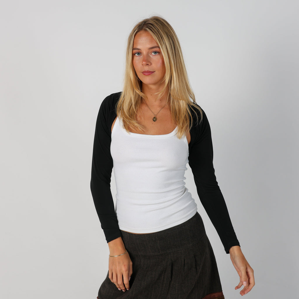 Black Y2K Graffio Cardigan (S)