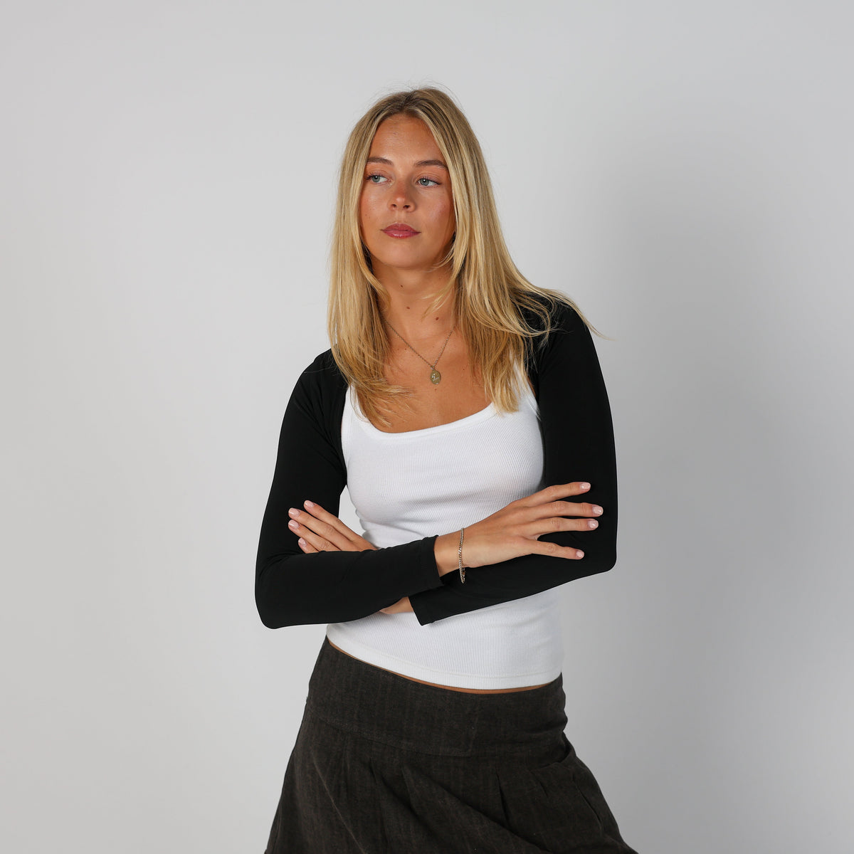 Black Y2K Graffio Cardigan (S)