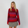 Red Y2K Candida Knitted Jumper (M)