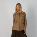Tan Y2K Max&Co. Coat (M)