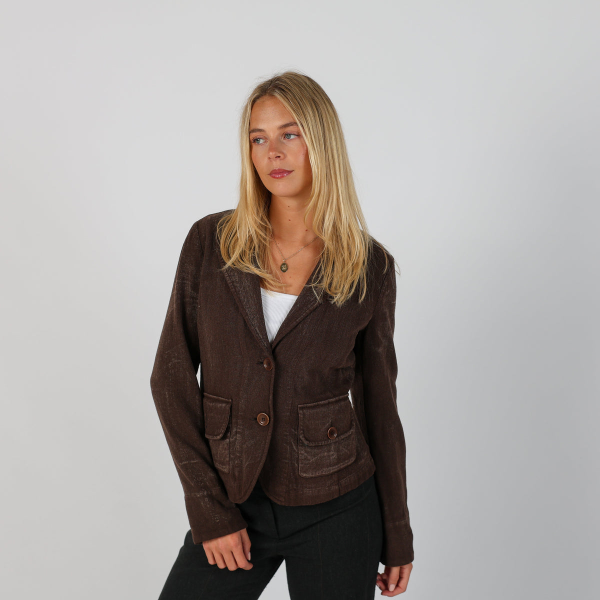 Brown Y2K Max&Co. Blazer (M)