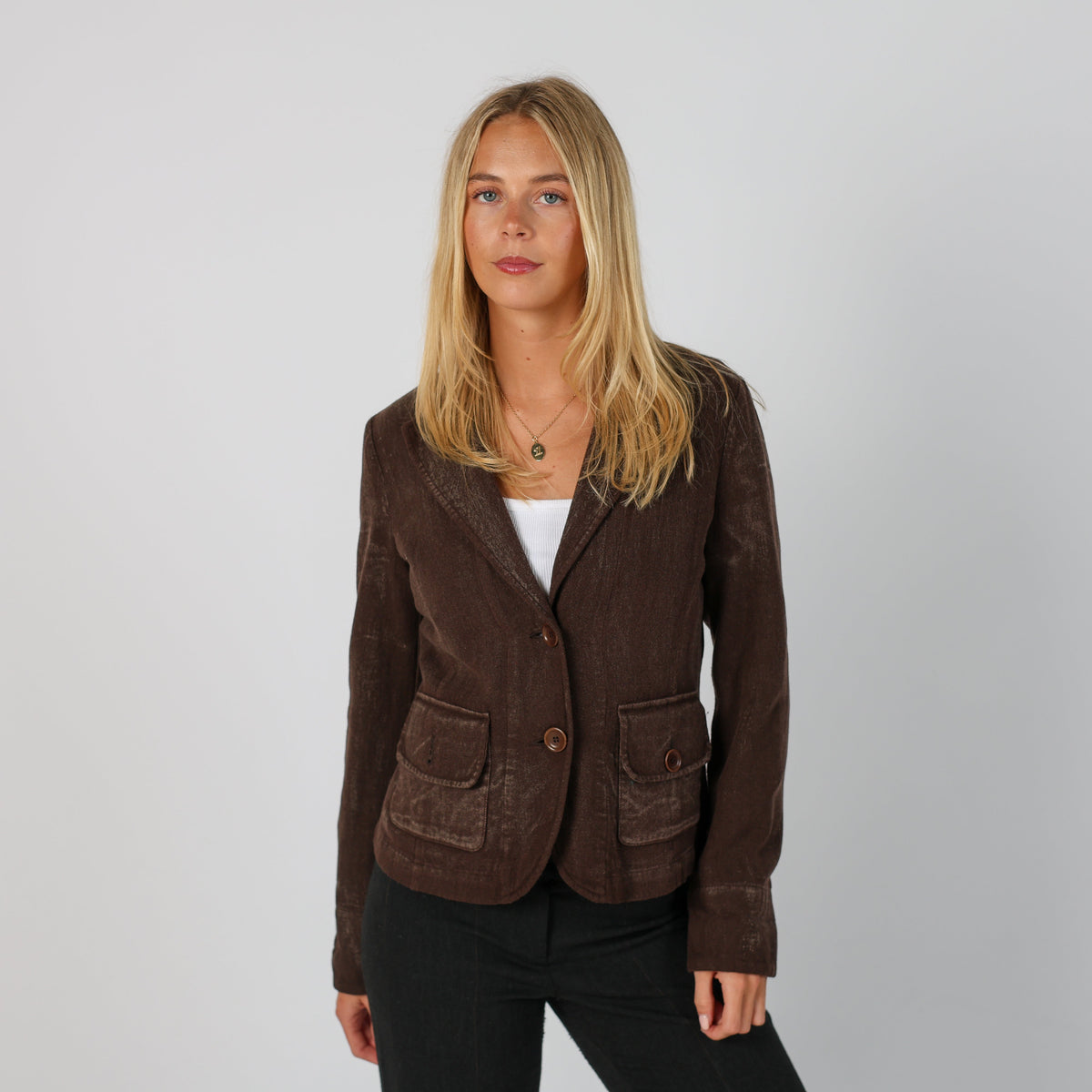 Brown Y2K Max&Co. Blazer (M)