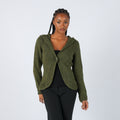 Dark Green Y2K Made in Italy Knitted Jumper (S)