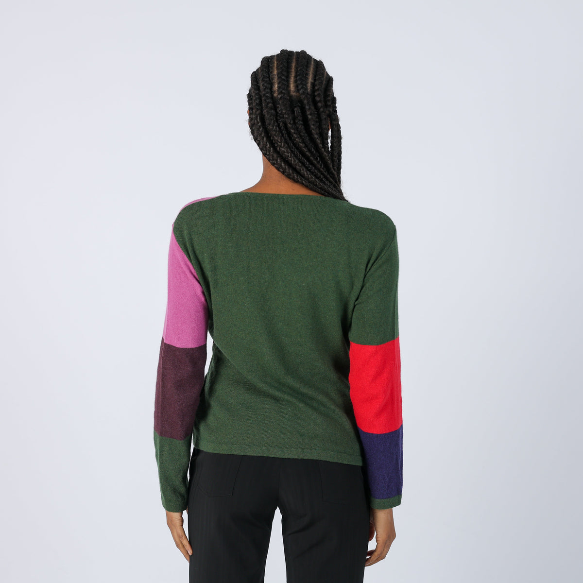Dark Green Y2K Roccobarocco Cardigan (S)
