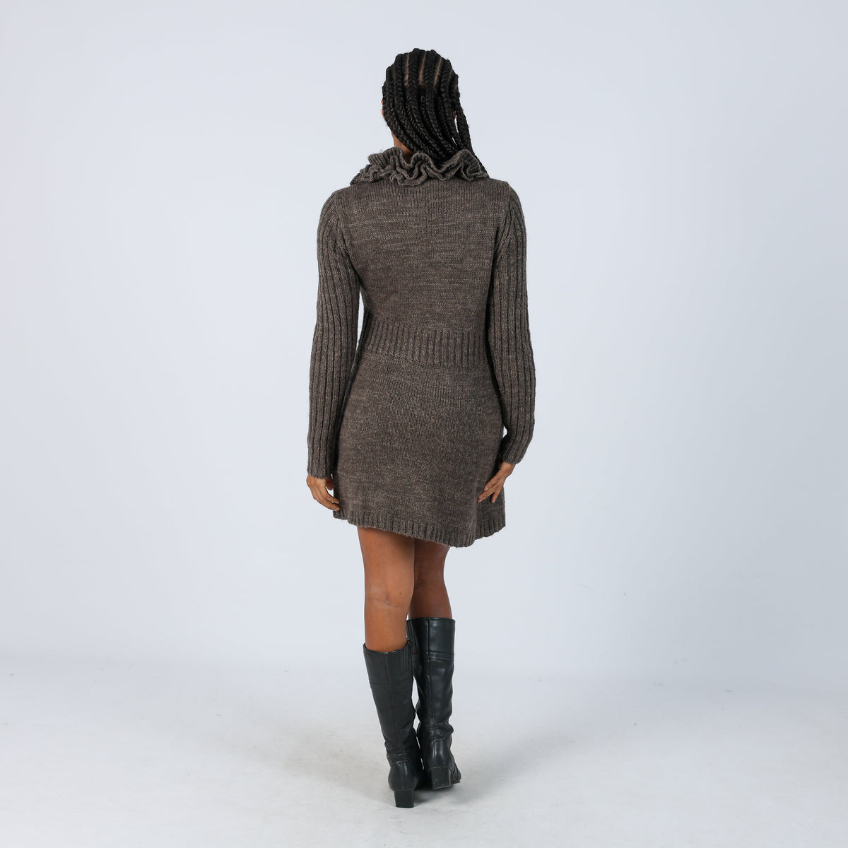 Brown Y2K Cardigan (S)