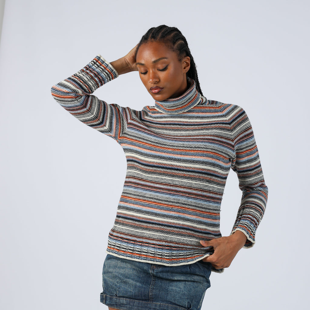 Cream Y2K Knitted Jumper (S)