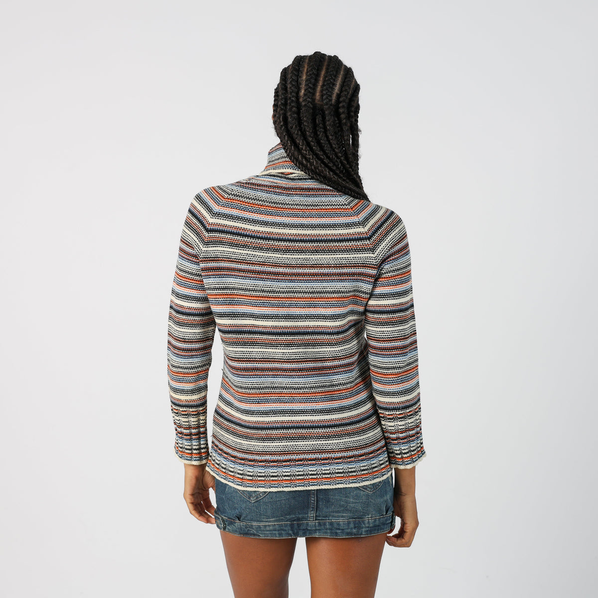 Cream Y2K Knitted Jumper (S)