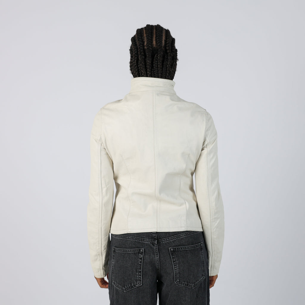 Cream 90s Made in Italy Leather Jacket (S)