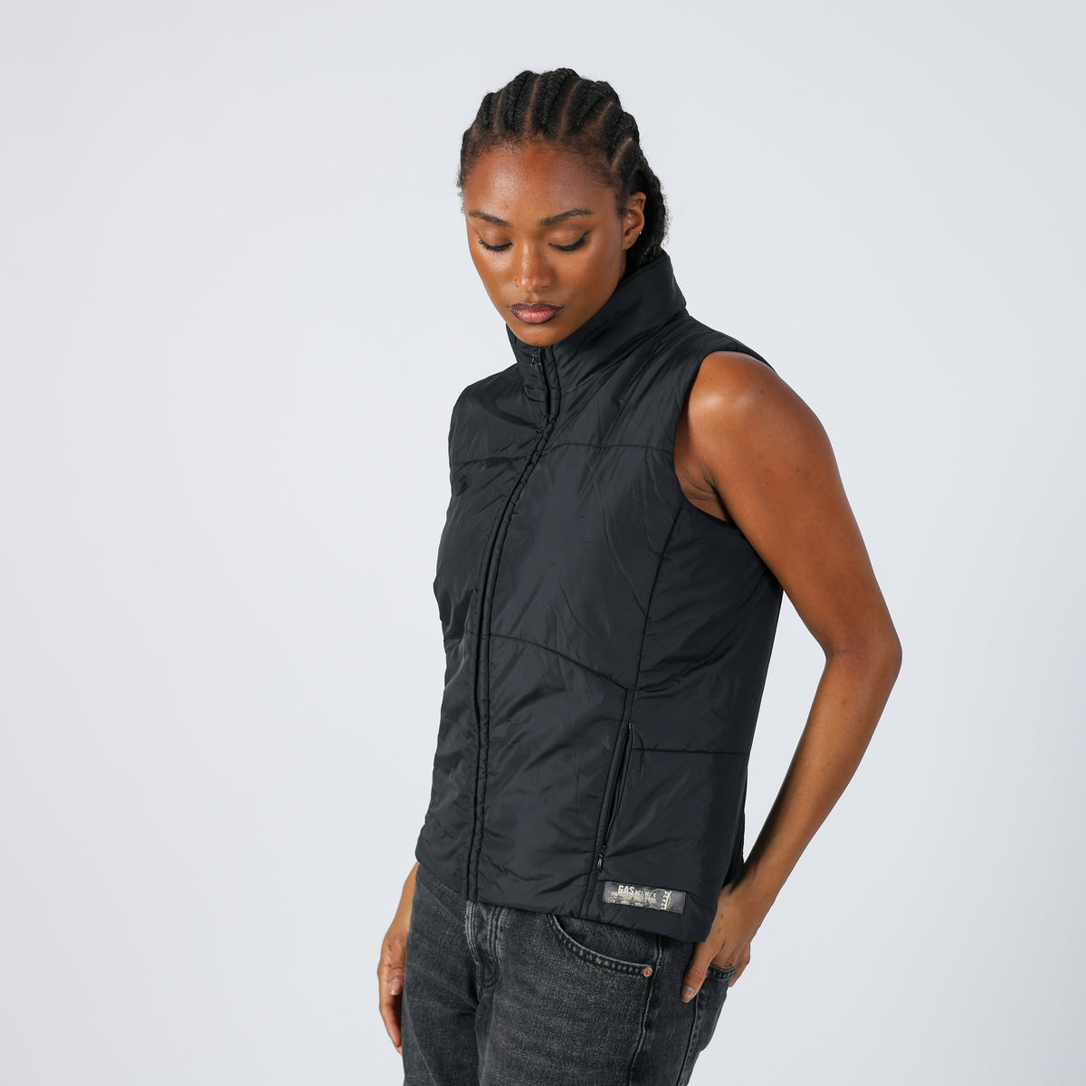 Black Y2K GAS Gilet (S)