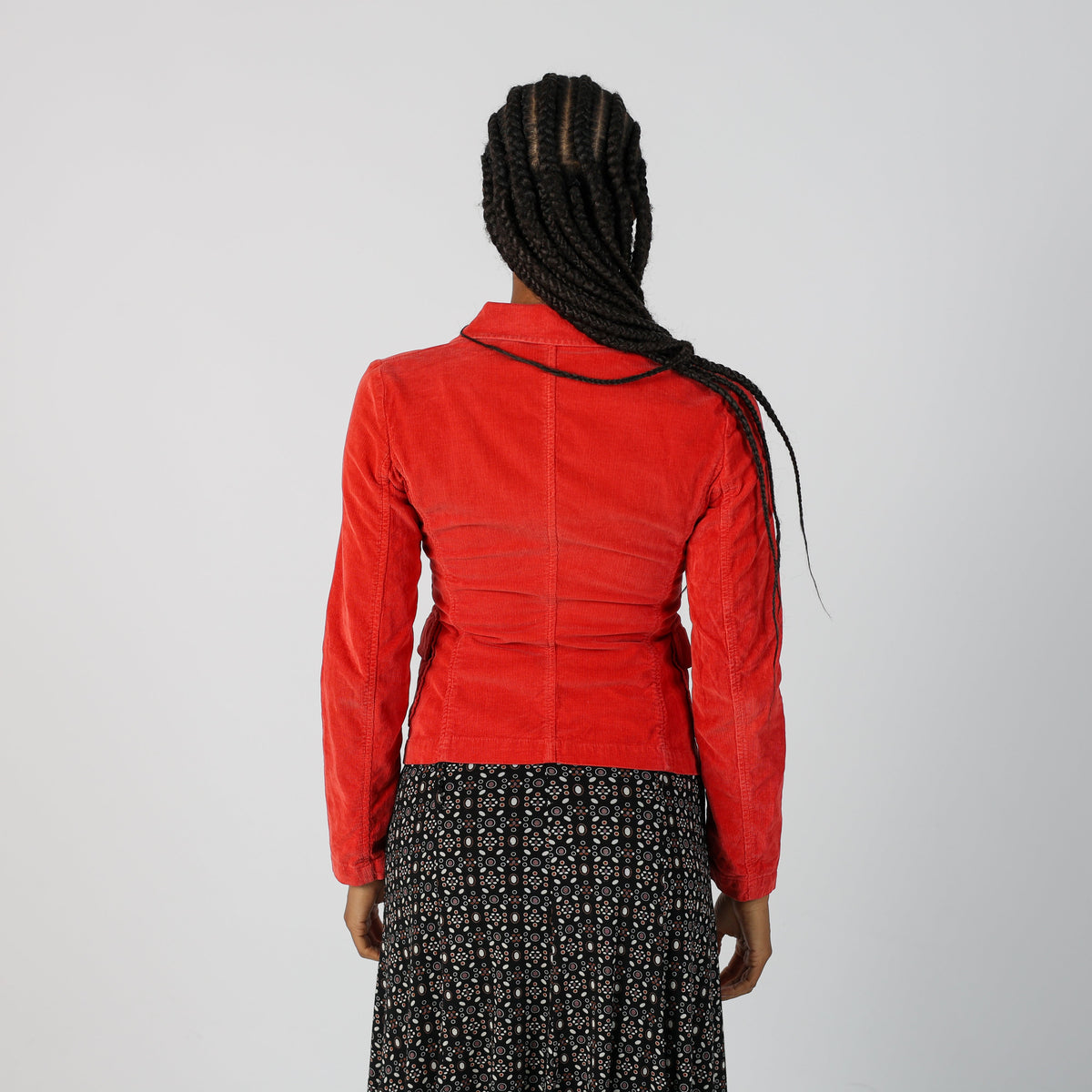 Red Y2K Sisley Blazer (S)
