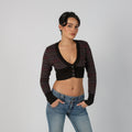 Brown Y2K United Colors of Benetton Cardigan (S)