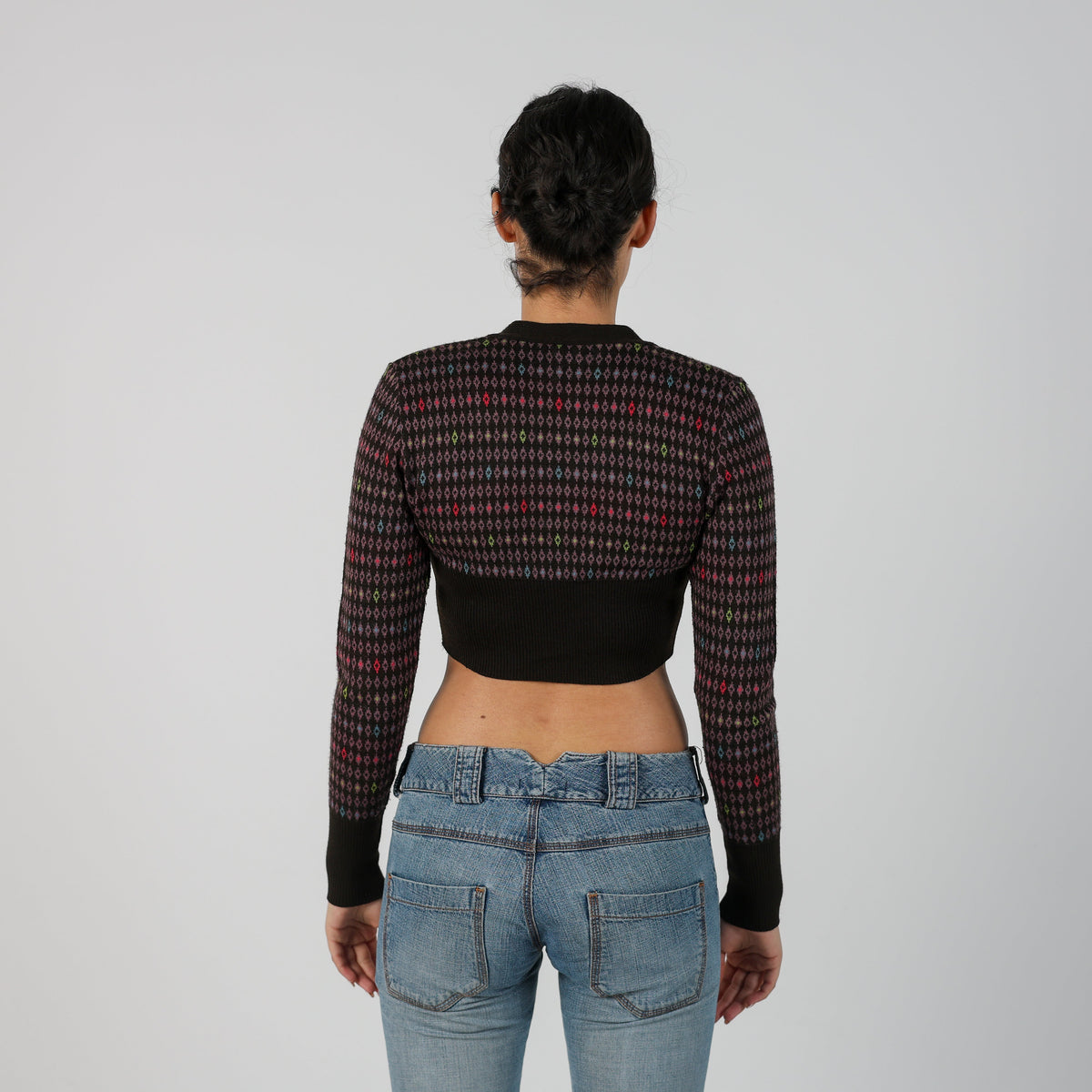 Brown Y2K United Colors of Benetton Cardigan (S)