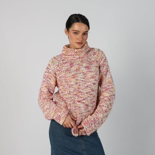 White Y2K s.Oliver Knitted Jumper (L)