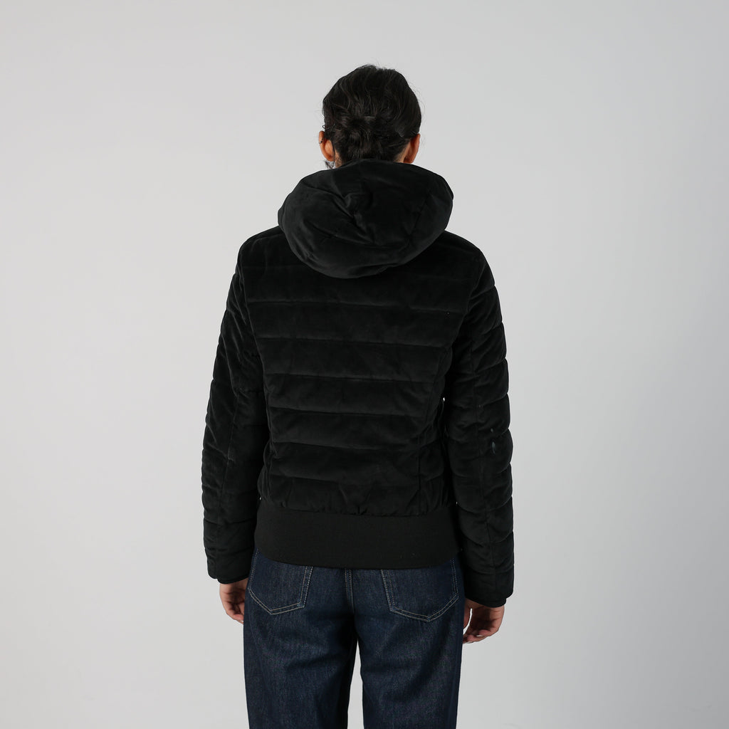Black Y2K Puffer Jacket (S)