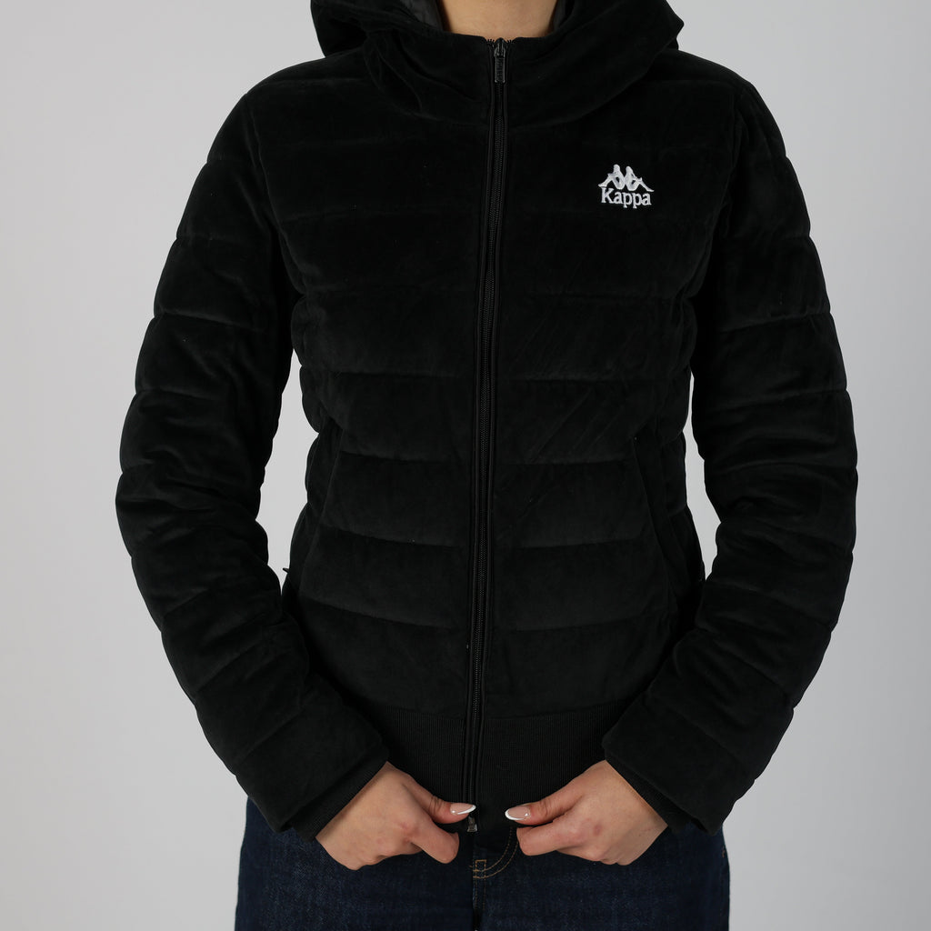 Black Y2K Puffer Jacket (S)