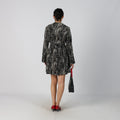 Black Y2K Long Coat (S)