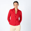 Red Y2K ALLY Group Shirt Chic, Date Night (S)