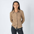 Tan Y2K United Colors of Benetton Blouse Pretty (M)