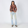 Light Blue 90s TeliJeans Flare Jeans Embroidered (6)