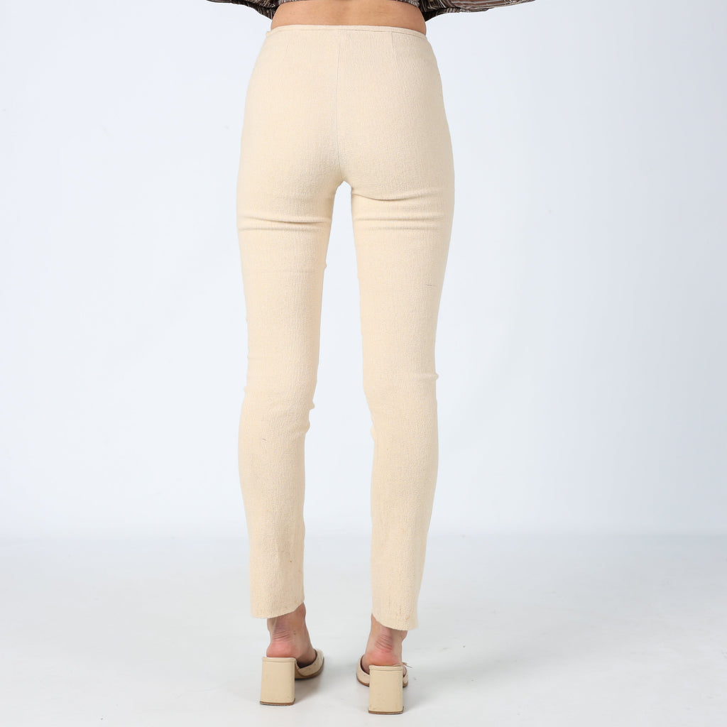 Tan 90s Dolce & Gabbana Capri Trouser (XS)
