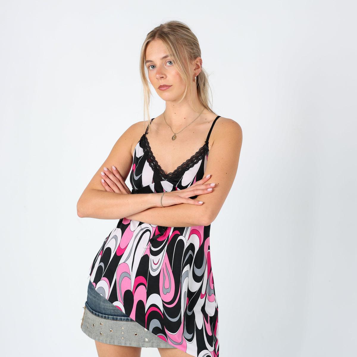 Pink Y2K Reds Cami Patterned (8)
