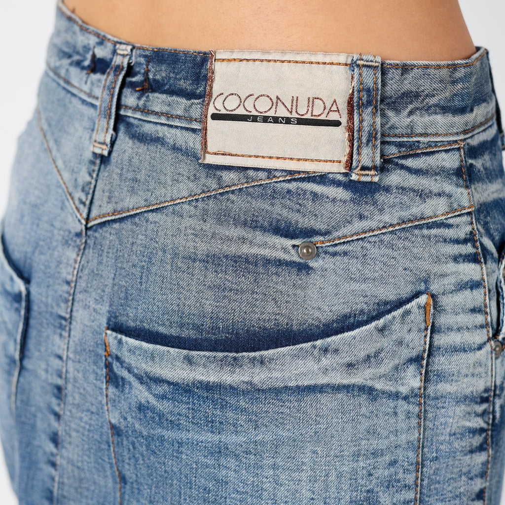 Light Blue 90s Coconuda Denim Midi Skirt (8)